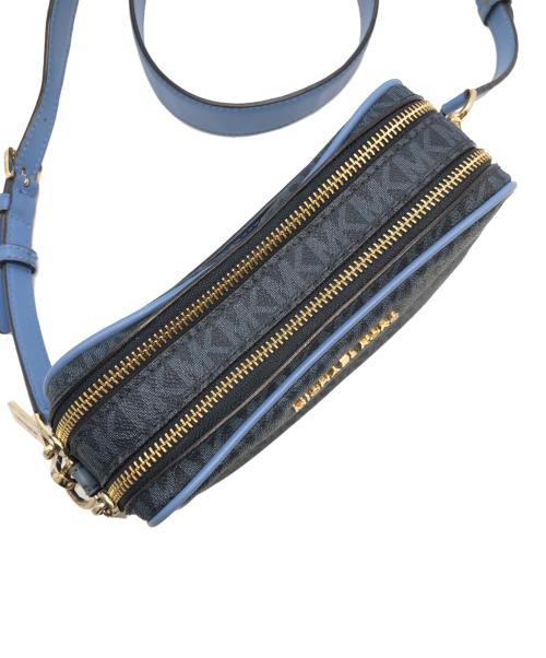 MICHAEL KORS（マイケルコース）MICHAEL KORS (マイケルコース) ショルダーバッグ ネイビーの古着・服飾アイテム