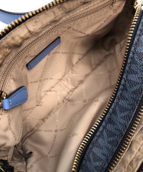MICHAEL KORS（マイケルコース）MICHAEL KORS (マイケルコース) ショルダーバッグ ネイビーの古着・服飾アイテム