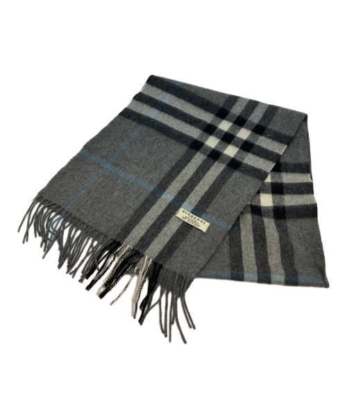 BURBERRY LONDON（バーバリーロンドン）BURBERRY LONDON (バーバリーロンドン) マフラー グレーの古着・服飾アイテム