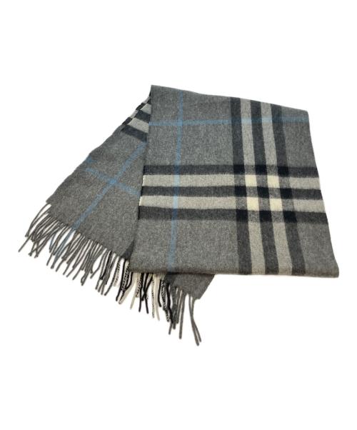 BURBERRY LONDON（バーバリーロンドン）BURBERRY LONDON (バーバリーロンドン) マフラー グレーの古着・服飾アイテム