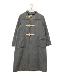 BEAMS BOY（ビームスボーイ）の古着「モッサー ロング ダッフルコート」｜グレー