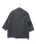 nano・universe (ナノ・ユニバース) スーパー140ウールリバーミドルコート ブラック サイズ:SIZE S：6000円