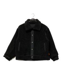 UNIVERSAL OVERALL（ユニバーサルオーバーオール）の古着「2wayリバーシブルブルゾン」｜ブラック