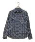 Hysteric Glamour（ヒステリックグラマー）の古着「長袖シャツ」｜ブルー×ホワイト