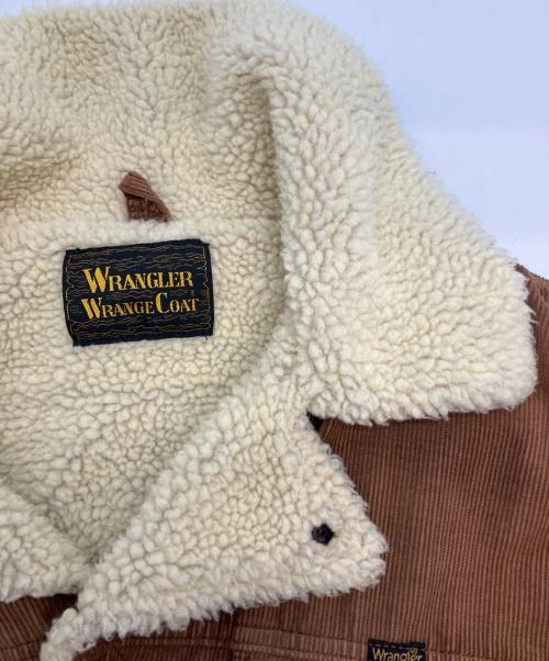 Wrangler（ラングラー）Wrangler (ラングラー) コーデュロイジャケット ブラウン×アイボリー サイズ:Freeの古着・服飾アイテム