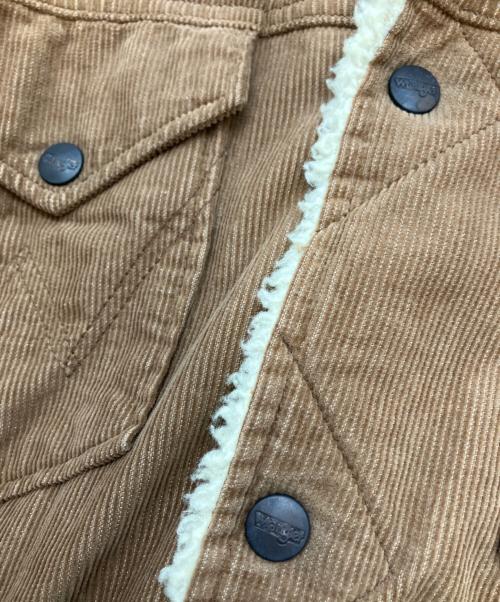Wrangler（ラングラー）Wrangler (ラングラー) コーデュロイジャケット ブラウン×アイボリー サイズ:Freeの古着・服飾アイテム