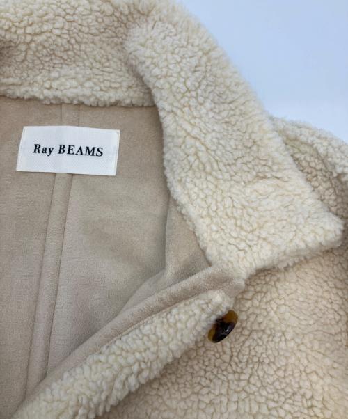 RAY BEAMS（レイ ビームス）RAY BEAMS (レイ ビームス) ボアジャケット アイボリー サイズ:1の古着・服飾アイテム