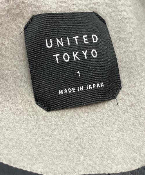 UNITED TOKYO（ユナイテッドトーキョー）UNITED TOKYO (ユナイテッドトーキョー) ダブルコート ブラック×グレー サイズ:1の古着・服飾アイテム