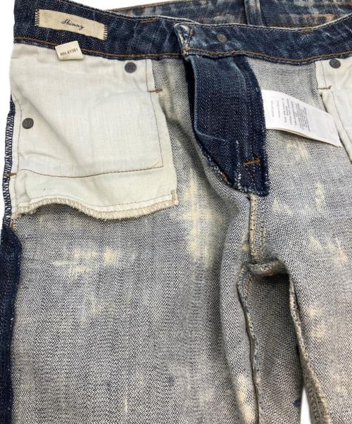 Denim & Supply Ralph Lauren（デニム＆サプライ ラルフローレン）DENIM & SUPPLY RALPH LAUREN (デニム＆サプライ ラルフローレン) ペイントデニムパンツ インディゴ サイズ:W27の古着・服飾アイテム