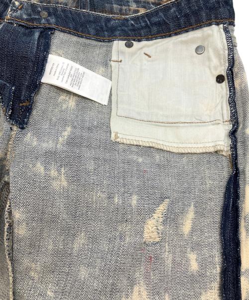 Denim & Supply Ralph Lauren（デニム＆サプライ ラルフローレン）DENIM & SUPPLY RALPH LAUREN (デニム＆サプライ ラルフローレン) ペイントデニムパンツ インディゴ サイズ:W27の古着・服飾アイテム