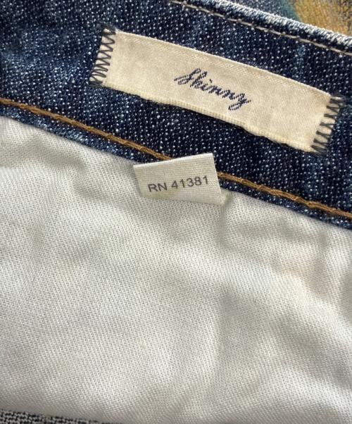 Denim & Supply Ralph Lauren（デニム＆サプライ ラルフローレン）DENIM & SUPPLY RALPH LAUREN (デニム＆サプライ ラルフローレン) ペイントデニムパンツ インディゴ サイズ:W27の古着・服飾アイテム