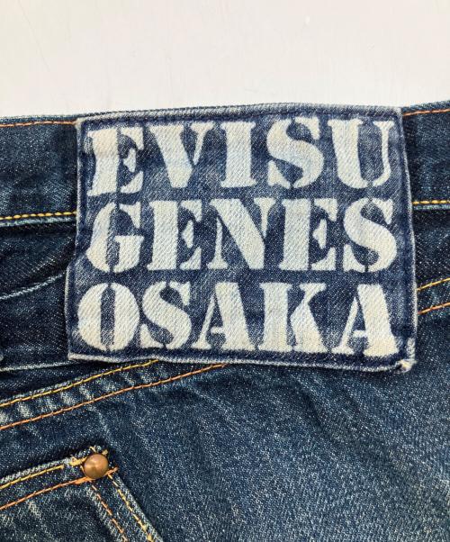 EVISU（エヴィス）EVISU (エヴィス) デニムパンツ ブルー サイズ:35×35の古着・服飾アイテム