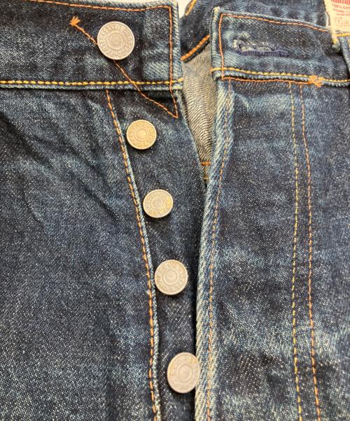 EVISU（エヴィス）EVISU (エヴィス) デニムパンツ ブルー サイズ:35×35の古着・服飾アイテム