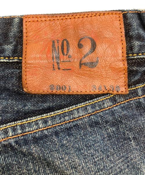 EVISU（エヴィス）EVISU (エヴィス) 2001No.2デニムパンツ ブルー サイズ:SIZE 34×35の古着・服飾アイテム