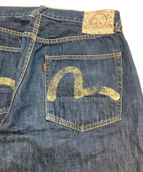 EVISU（エヴィス）EVISU (エヴィス) LOT.7001 ハーフデニムパンツ ブルー サイズ:34の古着・服飾アイテム