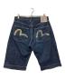 EVISU (エヴィス) LOT.7001 ハーフデニムパンツ ブルー サイズ:34：9000円