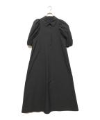 ELLIEエリー）の古着「半袖ワンピース」｜ブラック