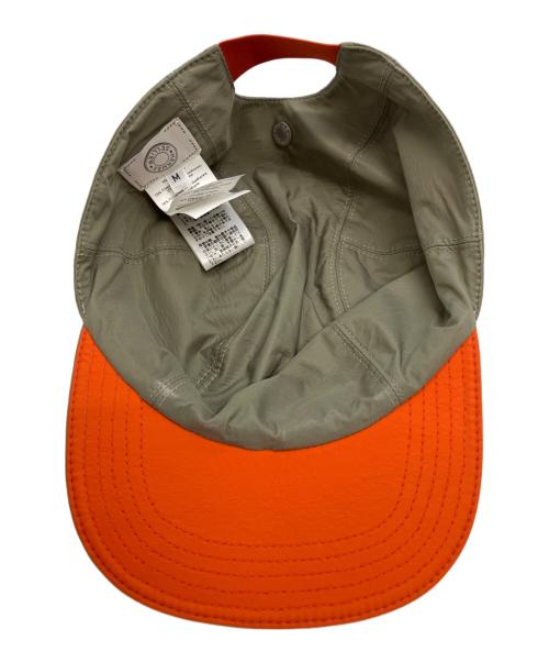 HERMES（エルメス）HERMES (エルメス) セリエ バイカラー キャップ オリーブ×オレンジ サイズ:SIZE Mの古着・服飾アイテム