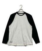 WTAPSダブルタップス）の古着「IAN / LS / COTTON」｜ホワイト×ブラック