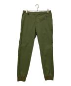 Bristolブリストル）の古着「F.C.Real Bristol VENTILATION RIBBED PANTS」｜グリーン