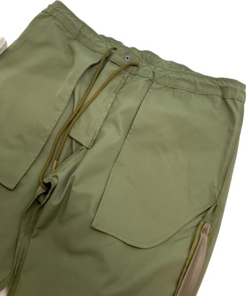 Bristol（ブリストル）bristol (ブリストル) F.C.Real Bristol VENTILATION RIBBED PANTS グリーン サイズ:Lの古着・服飾アイテム