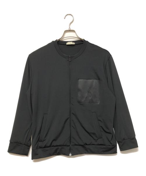 BALENCIAGA（バレンシアガ）BALENCIAGA (バレンシアガ) ステッチデザインシップブルゾン ブラック サイズ:SIZE Mの古着・服飾アイテム