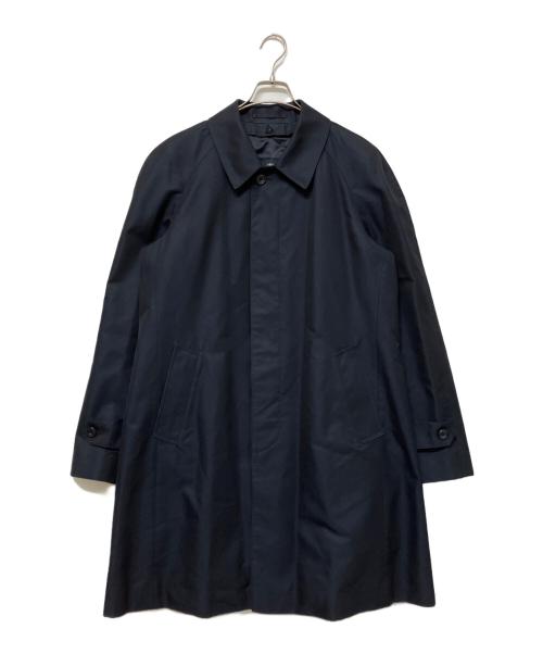 Aquascutum（アクアスキュータム）Aquascutum (アクアスキュータム) ステンカラーコート ネイビー サイズ:40の古着・服飾アイテム