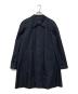 Aquascutum（アクアスキュータム）の古着「ステンカラーコート」｜ネイビー