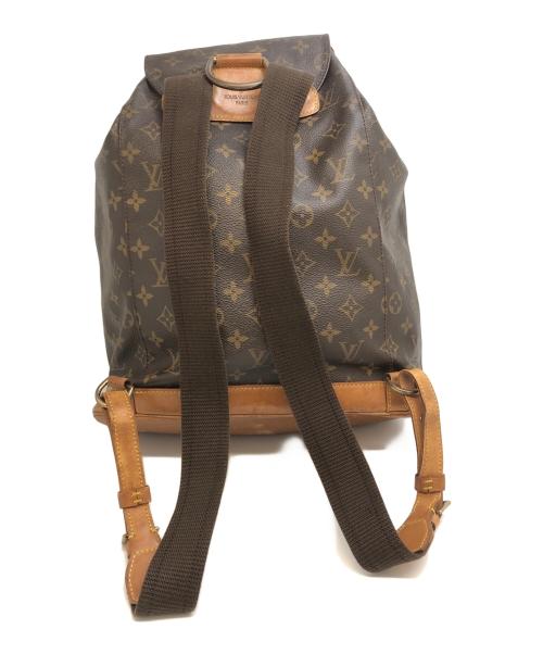 LOUIS VUITTON（ルイ ヴィトン）LOUIS VUITTON (ルイ ヴィトン) モンスリGM　リュック ブラウンの古着・服飾アイテム
