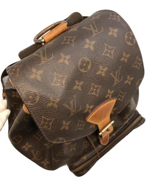 LOUIS VUITTON（ルイ ヴィトン）LOUIS VUITTON (ルイ ヴィトン) モンスリGM　リュック ブラウンの古着・服飾アイテム