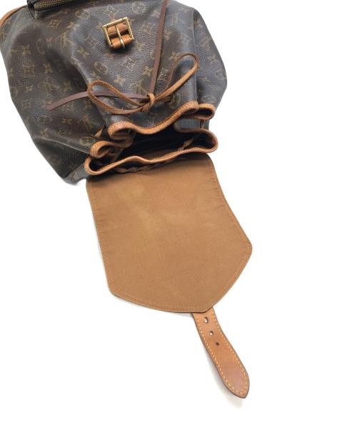 LOUIS VUITTON（ルイ ヴィトン）LOUIS VUITTON (ルイ ヴィトン) モンスリGM　リュック ブラウンの古着・服飾アイテム