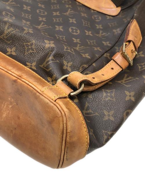 LOUIS VUITTON（ルイ ヴィトン）LOUIS VUITTON (ルイ ヴィトン) モンスリGM　リュック ブラウンの古着・服飾アイテム
