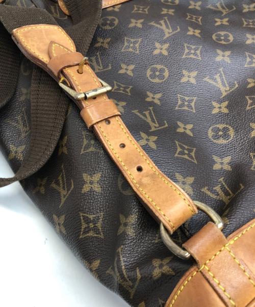 LOUIS VUITTON（ルイ ヴィトン）LOUIS VUITTON (ルイ ヴィトン) モンスリGM　リュック ブラウンの古着・服飾アイテム