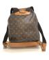 LOUIS VUITTON (ルイ ヴィトン) モンスリGM　リュック ブラウン：60000円
