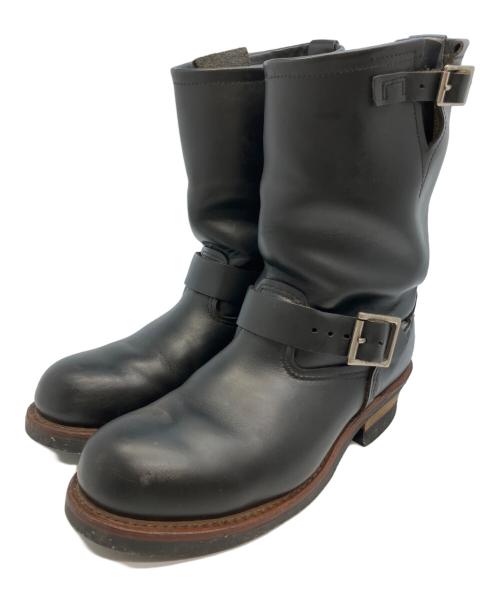 RED WING（レッドウィング）RED WING (レッドウィング) エンジニアブーツ ブラック サイズ:8 1/2の古着・服飾アイテム