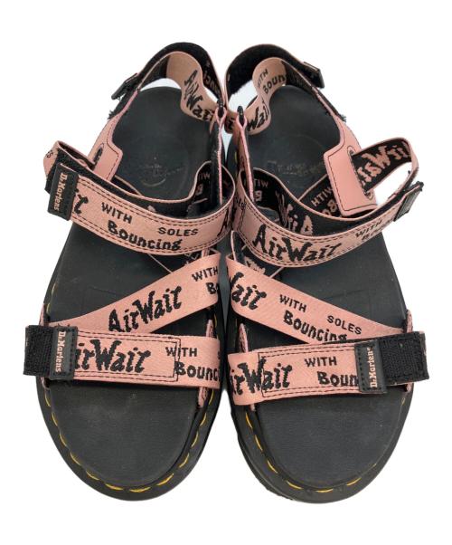 Dr.Martens（ドクターマーチン）Dr.Martens (ドクターマーチン) サンダル ブラック×ピンク サイズ:SIZE 23cmの古着・服飾アイテム