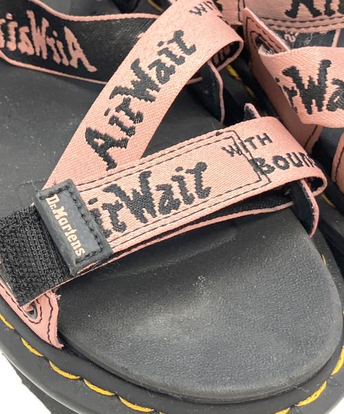 Dr.Martens（ドクターマーチン）Dr.Martens (ドクターマーチン) サンダル ブラック×ピンク サイズ:SIZE 23cmの古着・服飾アイテム