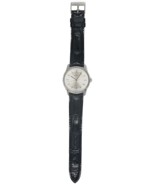 IWC（アイダブリューシー）IWC (インターナショナルウォッチカンパニ) リストウォッチ オールドインター シルバー 自動巻き クロコダイル 34mmの古着・服飾アイテム