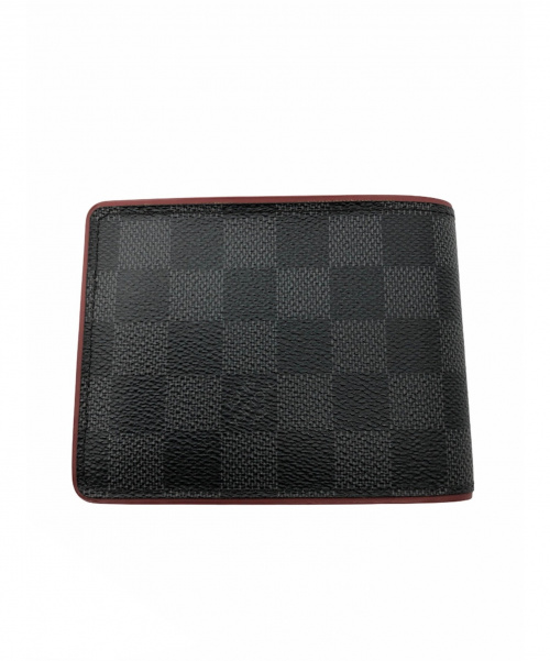 LOUIS VUITTON（ルイ ヴィトン）LOUIS VUITTON (ルイヴィトン) 札入れ ダミエ・グラフィット N63260  MI1106の古着・服飾アイテム