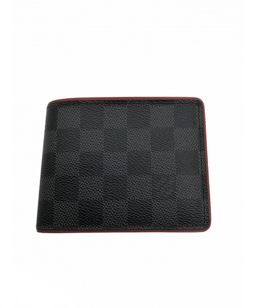 LOUIS VUITTON（ルイ ヴィトン）LOUIS VUITTON (ルイヴィトン) 札入れ ダミエ・グラフィット N63260  MI1106の古着・服飾アイテム