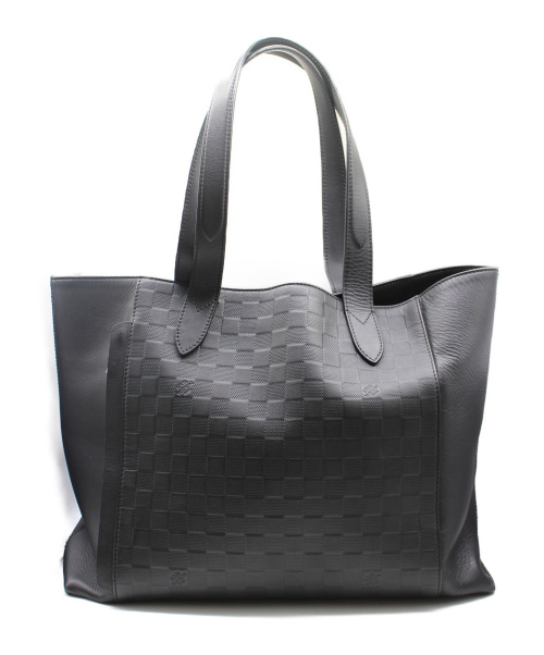 LOUIS VUITTON（ルイ ヴィトン）LOUIS VUITTON (ルイヴィトン) カバ ヴォヤージュ ダミエ・アンフィニ ブラック サイズ:- ダミエ・アンフィニ N41493 UB4106の古着・服飾アイテム