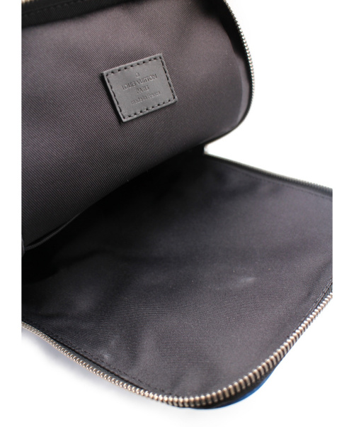 LOUIS VUITTON（ルイ ヴィトン）LOUIS VUITTON (ルイヴィトン) アベニュー・スリングバッグ/ボディーバッグ ブルー×ブラック サイズ:- ダミエアンフィンニ N42425 レザー MB0138の古着・服飾アイテム