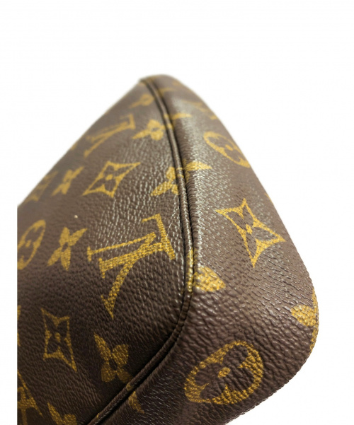 LOUIS VUITTON（ルイ ヴィトン）LOUIS VUITTON (ルイヴィトン) ポシェットアクセソワール ブラウン サイズ:ｰ モノグラム M40712 ダブルストラップの古着・服飾アイテム