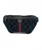 GUCCIグッチ）の古着「ベルトバッグ」｜ネイビー