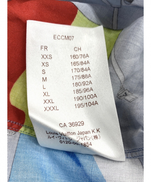LOUIS VUITTON（ルイ ヴィトン）LOUIS VUITTON (ルイヴィトン) シャツ スカイブルー サイズ:XLの古着・服飾アイテム