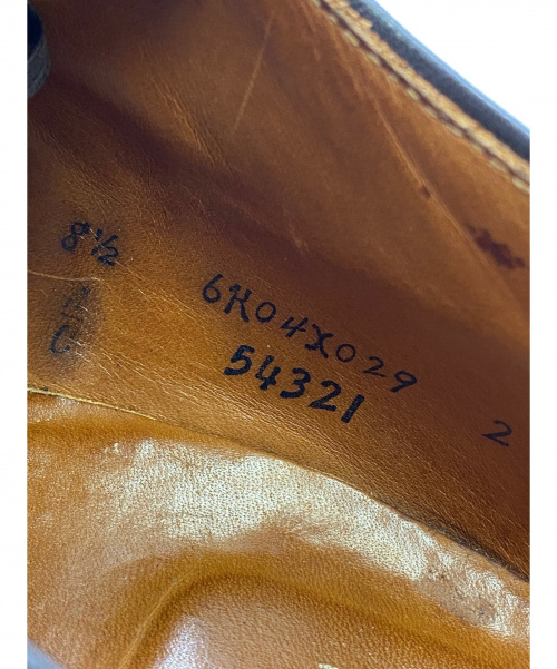 Alden（オールデン）ALDEN (オールデン) Vチップシューズ ブラウン サイズ:8　1/2 54321 約130.000円の古着・服飾アイテム