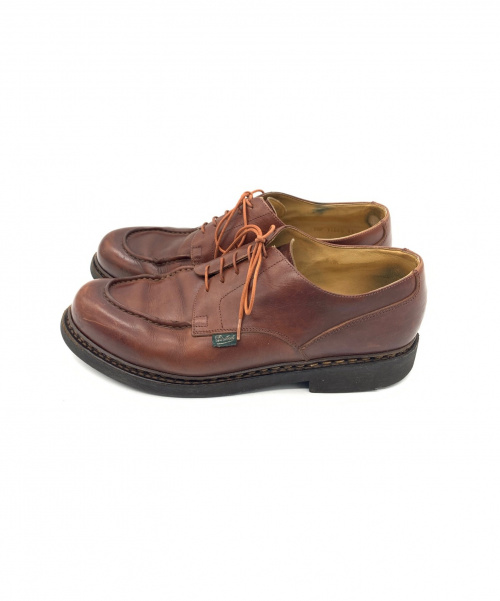 PARABOOT（パラブーツ）PARABOOT (パラブーツ) レザーシューズ ブラウン サイズ:9 1/2 710708の古着・服飾アイテム