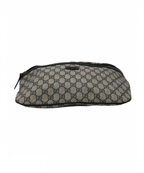 GUCCI（グッチ）GUCCI (グッチ) ボディーバッグ ネイビー×グレー GGプラス 211110 001998の古着・服飾アイテム