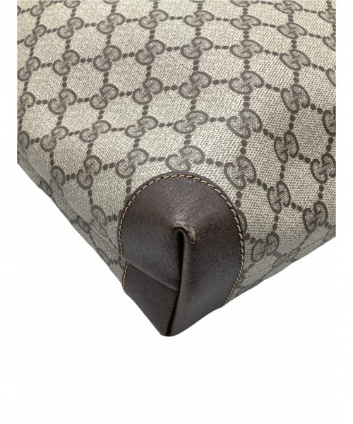 GUCCI（グッチ）GUCCI (グッチ) トートバッグ ブラウン OLD GUCCI 002 58 0054の古着・服飾アイテム