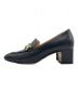 GUCCI (グッチ) ミッドヒール ローファー ブラック サイズ:36.5：29800円